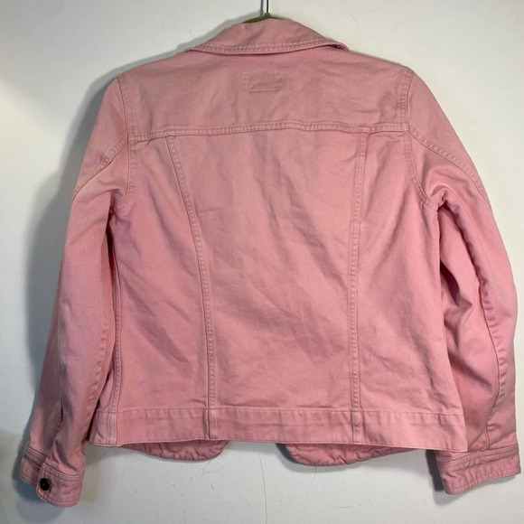 Vintage L.L. Bean || Pink Denim Jean Jacket, Size Small! Perfect for Spr… - Picture 4 of 5